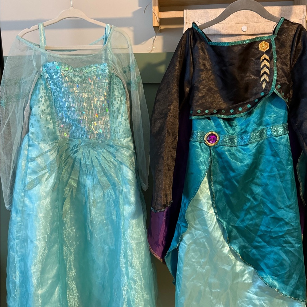 Disney Elsa and Anna Kids Frozen-dress up Set -